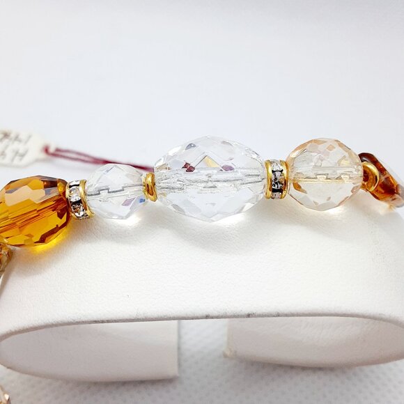 HOST PICK!! NEW Holly Yashi 7 - 7.5 inch faceted beaded bracelet - Picture 6 of 10